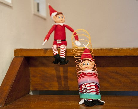 Elves behavin’ badly | kerst elf | 30cm