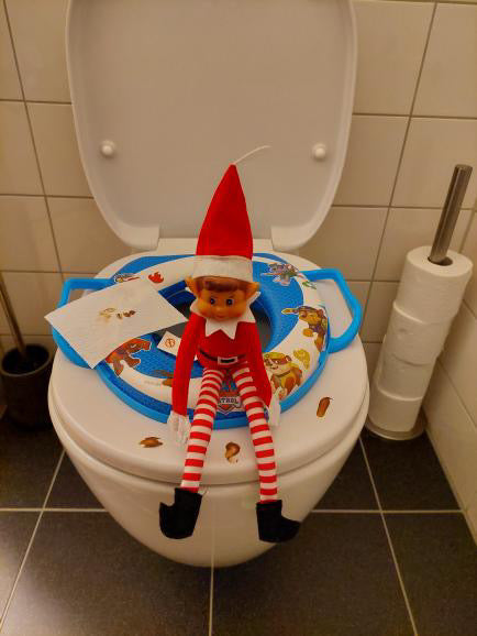 Elves behavin’ badly | kerst elf | 30cm